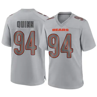 Youth Game Robert Quinn Chicago Bears Gray Atmosphere Fashion Jersey