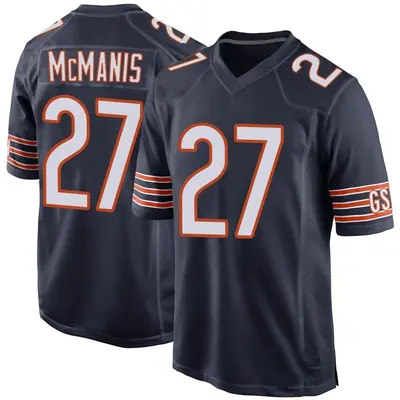 Youth Game Sherrick McManis Chicago Bears Navy Team Color Jersey