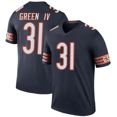 Youth Legend Allie Green IV Chicago Bears Navy Color Rush Jersey