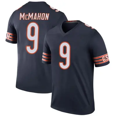 Youth Legend Jim McMahon Chicago Bears Navy Color Rush Jersey