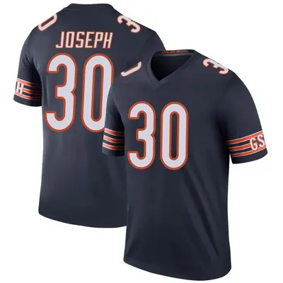 Youth Legend Michael Joseph Chicago Bears Navy Color Rush Jersey