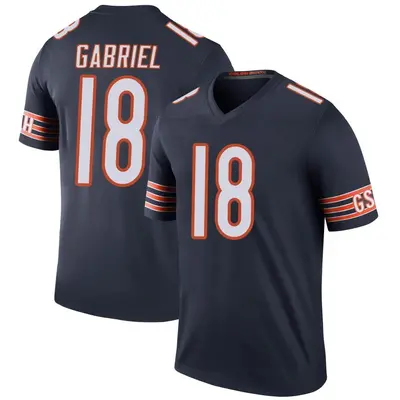 Youth Legend Taylor Gabriel Chicago Bears Navy Color Rush Jersey