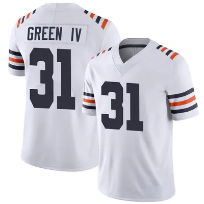 Youth Limited Allie Green IV Chicago Bears White Alternate Classic Vapor Jersey