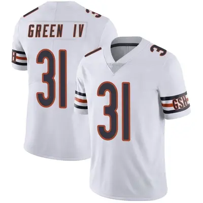 Youth Limited Allie Green IV Chicago Bears White Vapor Untouchable Jersey