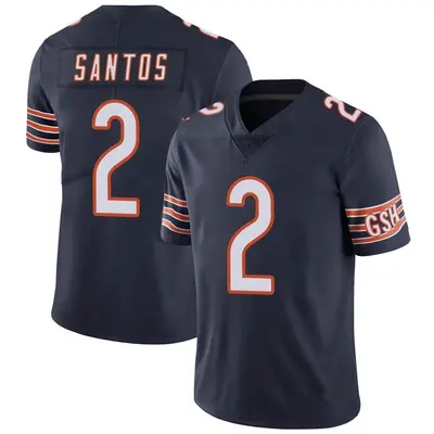 Youth Limited Cairo Santos Chicago Bears Navy Team Color Vapor Untouchable Jersey