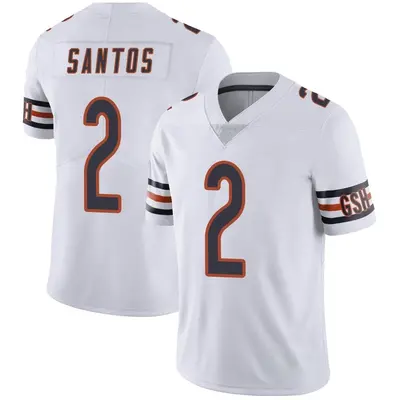 Youth Limited Cairo Santos Chicago Bears White Vapor Untouchable Jersey