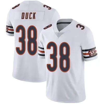 Youth Limited Clifton Duck Chicago Bears White Vapor Untouchable Jersey