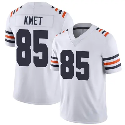 Youth Limited Cole Kmet Chicago Bears White Alternate Classic Vapor Jersey