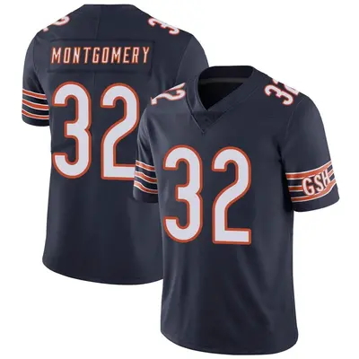 Youth Limited David Montgomery Chicago Bears Navy Team Color Vapor Untouchable Jersey
