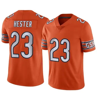 Youth Limited Devin Hester Chicago Bears Orange Alternate Vapor Jersey