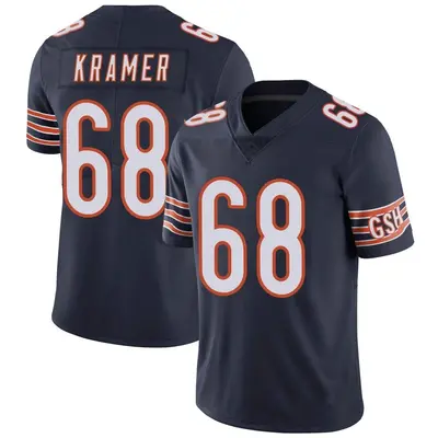 Youth Limited Doug Kramer Chicago Bears Navy Team Color Vapor Untouchable Jersey