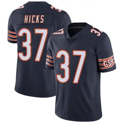 Youth Limited Elijah Hicks Chicago Bears Navy Team Color Vapor Untouchable Jersey
