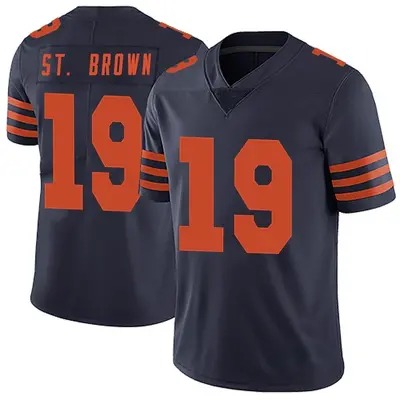 Youth Limited Equanimeous St. Brown Chicago Bears Navy Blue Alternate Vapor Untouchable Jersey