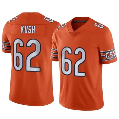 Youth Limited Eric Kush Chicago Bears Orange Alternate Vapor Jersey