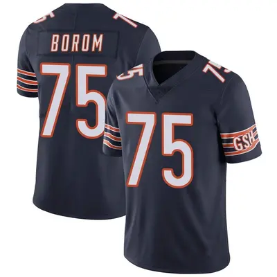 Youth Limited Larry Borom Chicago Bears Navy Team Color Vapor Untouchable Jersey