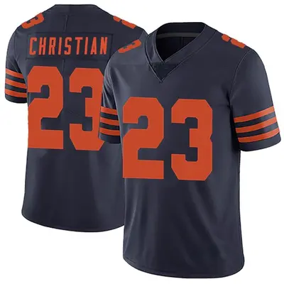 Youth Limited Marqui Christian Chicago Bears Navy Blue Alternate Vapor Untouchable Jersey