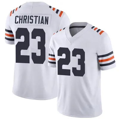 Youth Limited Marqui Christian Chicago Bears White Alternate Classic Vapor Jersey