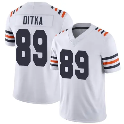 Youth Limited Mike Ditka Chicago Bears White Alternate Classic Vapor Jersey