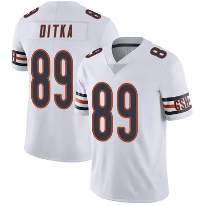 Youth Limited Mike Ditka Chicago Bears White Vapor Untouchable Jersey