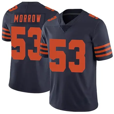 Youth Limited Nicholas Morrow Chicago Bears Navy Blue Alternate Vapor Untouchable Jersey