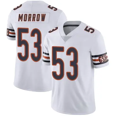 Youth Limited Nicholas Morrow Chicago Bears White Vapor Untouchable Jersey