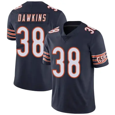 Youth Limited Noah Dawkins Chicago Bears Navy Team Color Vapor Untouchable Jersey