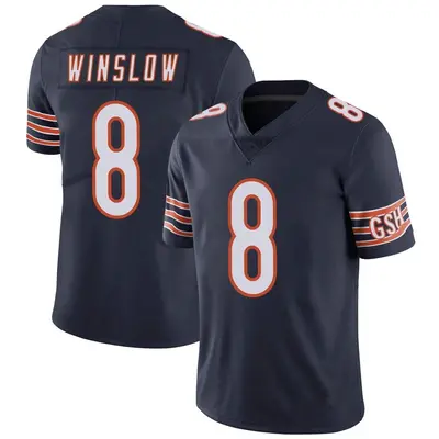 Youth Limited Ryan Winslow Chicago Bears Navy Team Color Vapor Untouchable Jersey