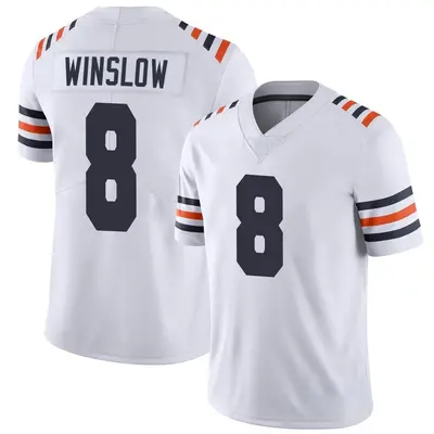 Youth Limited Ryan Winslow Chicago Bears White Alternate Classic Vapor Jersey