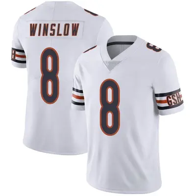 Youth Limited Ryan Winslow Chicago Bears White Vapor Untouchable Jersey