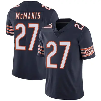 Youth Limited Sherrick McManis Chicago Bears Navy Team Color Vapor Untouchable Jersey