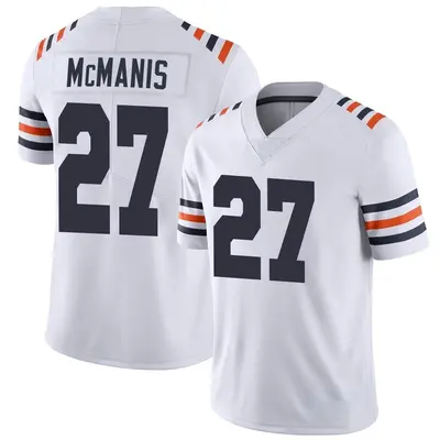 Youth Limited Sherrick McManis Chicago Bears White Alternate Classic Vapor Jersey