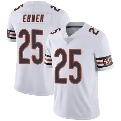 Youth Limited Trestan Ebner Chicago Bears White Vapor Untouchable Jersey