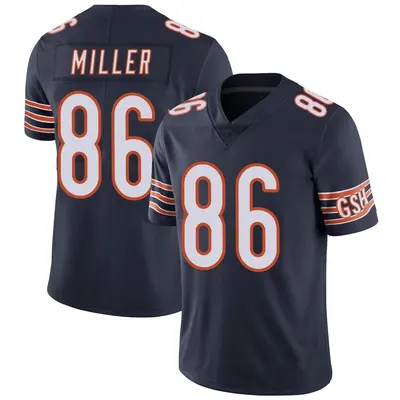 Youth Limited Zach Miller Chicago Bears Navy Team Color Vapor Untouchable Jersey